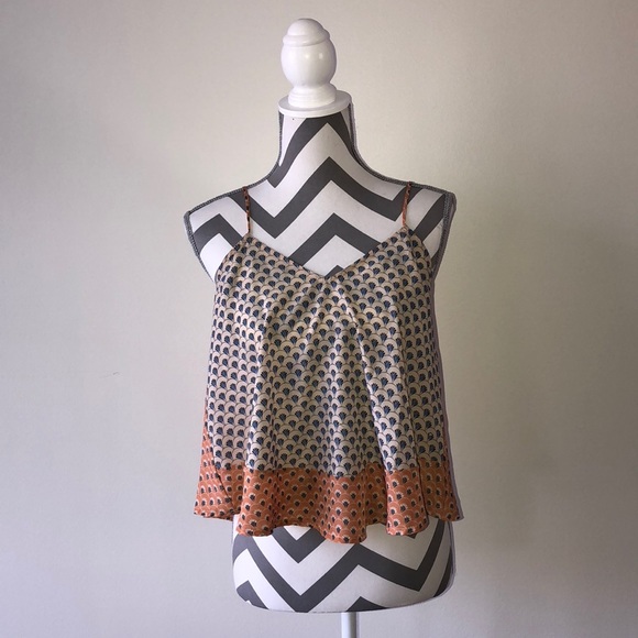 Elodie Tops - { Elodie } • patterned tank blouse
